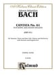 Cantata No. 61-Nun Komm Der Heiden Three-Part Mixed Miscellaneous cover